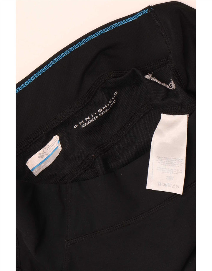 Leggings Columbia Omni-Shield Capri pentru femei UK 12 Poliester mediu negru