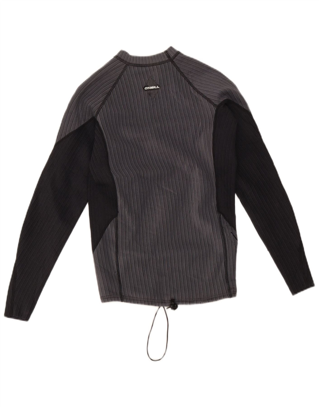 Top pentru femei O'Neill cu mânecă lungă UK 14 mare, gri, nailon color bloc