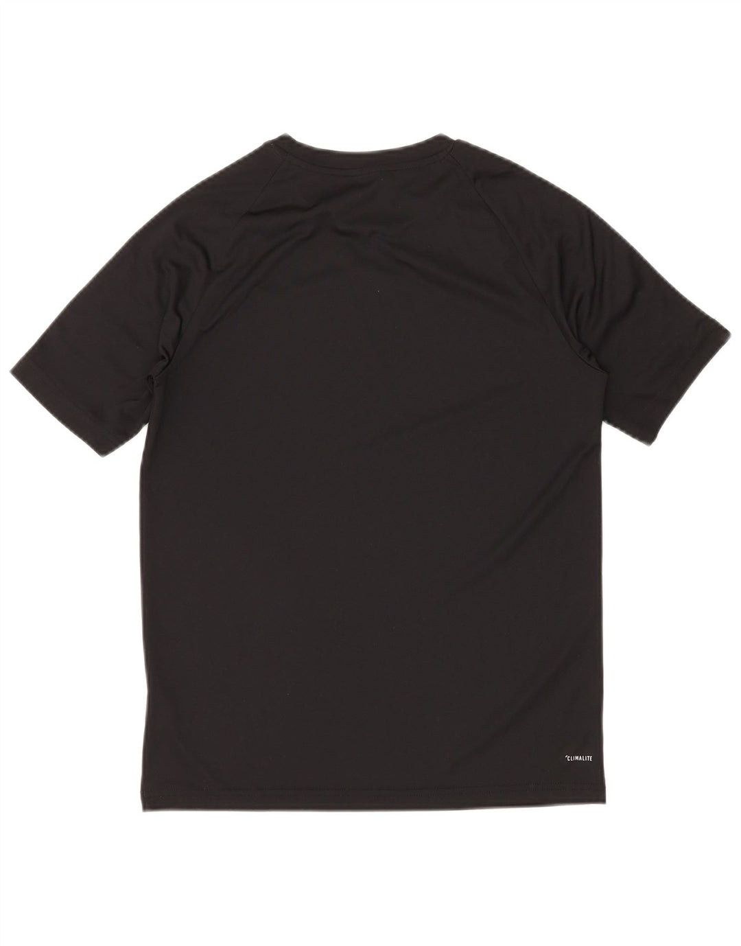 Tricou ADIDAS Climalite pentru baieti Top 13-14 ani poliester negru