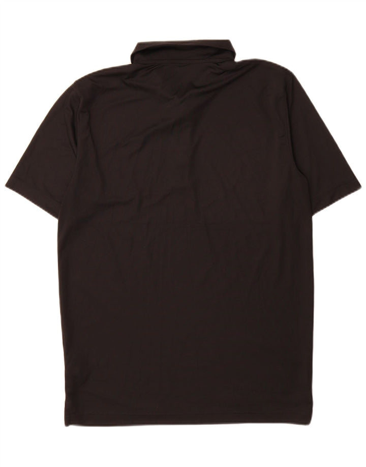 Tricou polo Puma pentru bărbați, poliester mediu negru