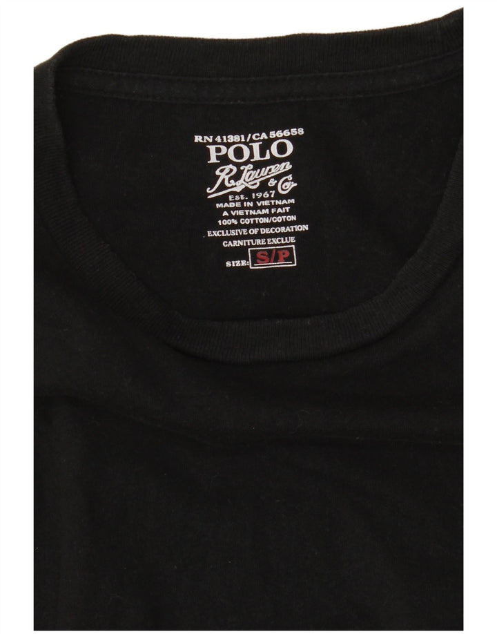 POLO RALPH LAUREN Tricou Bărbați Top Mic Bumbac Negru