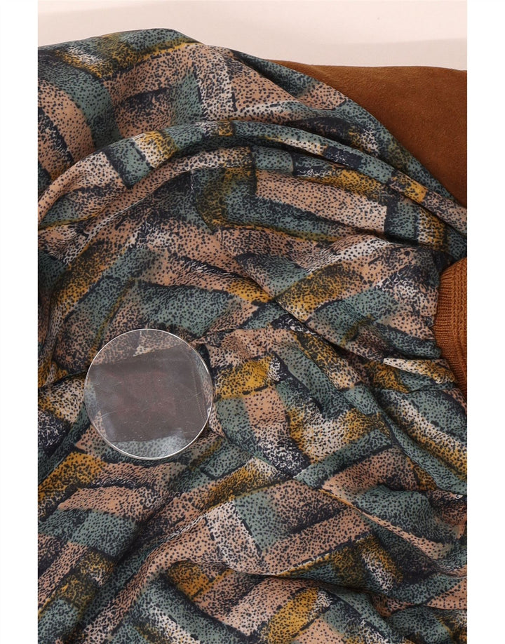 Bomber Vintage pentru bărbați din piele intoarsa UK 38 Medium Brown Leather