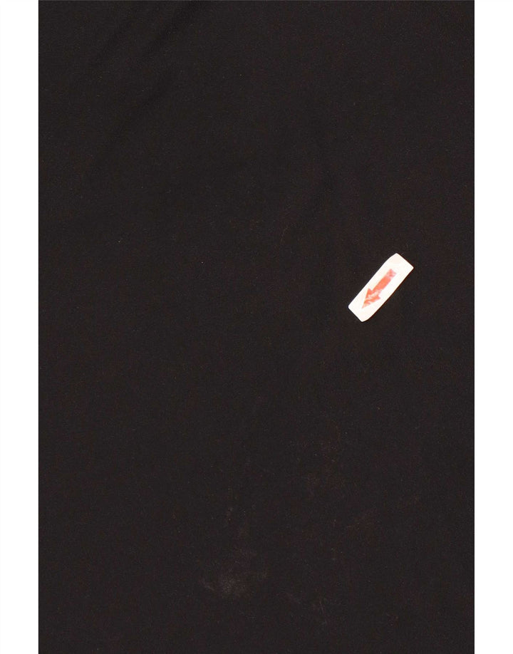 Tricou Adidas Climalite pentru bărbați Top XL Negru Poliester Colorblock