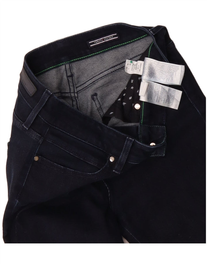 Blugi skinny pentru femei TOMMY HILFIGER L26 L27 bumbac bleumarin