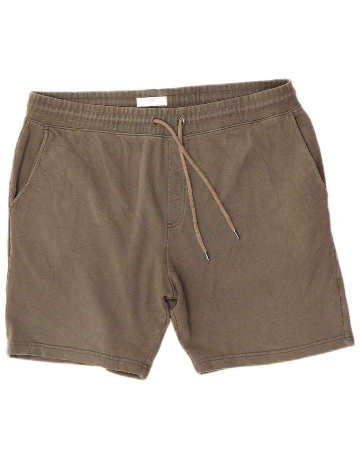 Pantaloni scurți sport pentru femei Marks & Spencer, bumbac verde 2XL