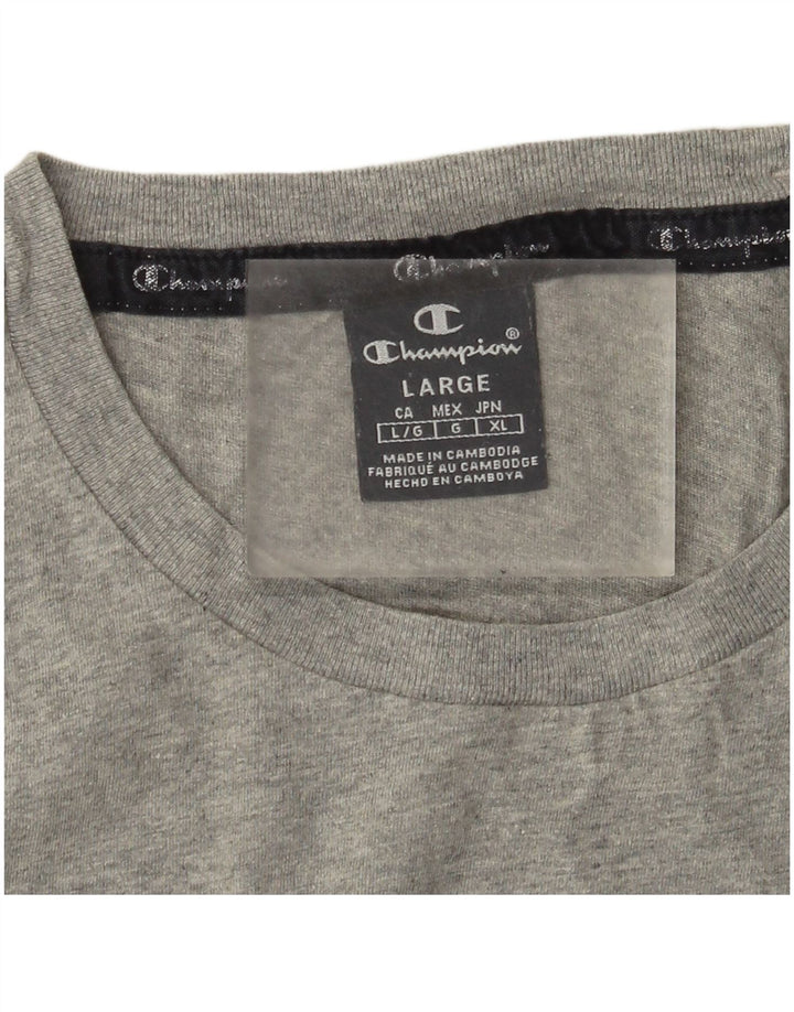 Tricou pentru bărbați Champion Top mare, gri pete