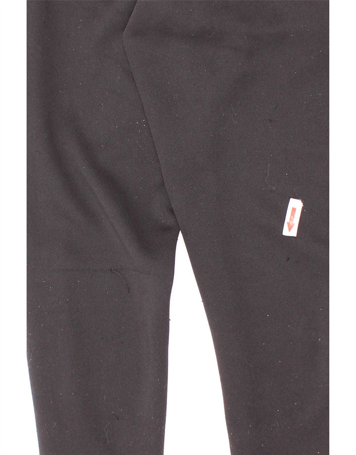 Pantaloni de trening Adidas Climalite pentru baieti 3-4 ani poliester negru