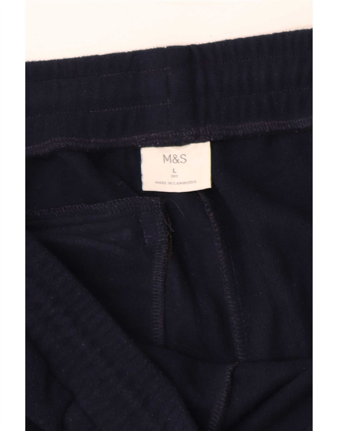 Pantaloni de trening pentru bărbați din lână Marks & Spencer, mari, albastru, poliester