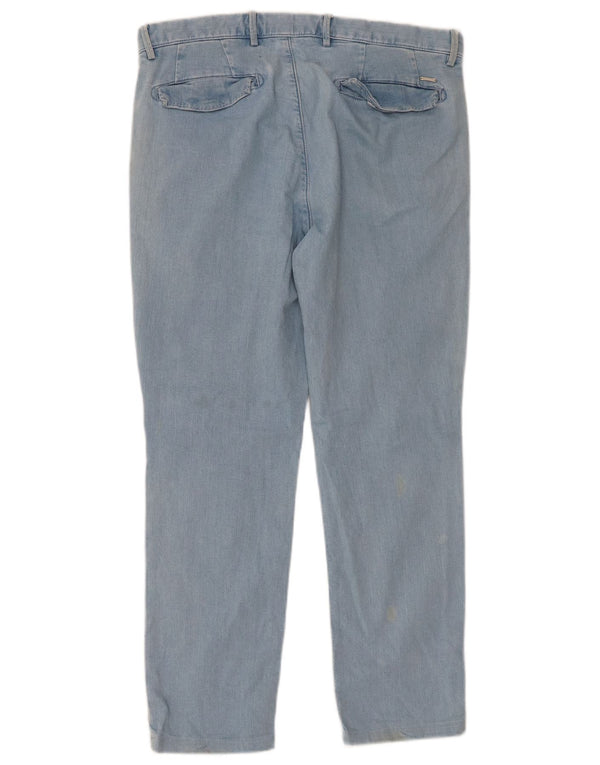 Massimo Dutti Blugi pentru bărbați slim EU 40 Medium W31 L26 Blue Bumbac