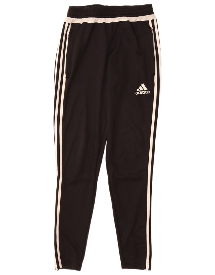 Pantaloni de trening Adidas Climacool pentru bărbați, negru, poliester color block