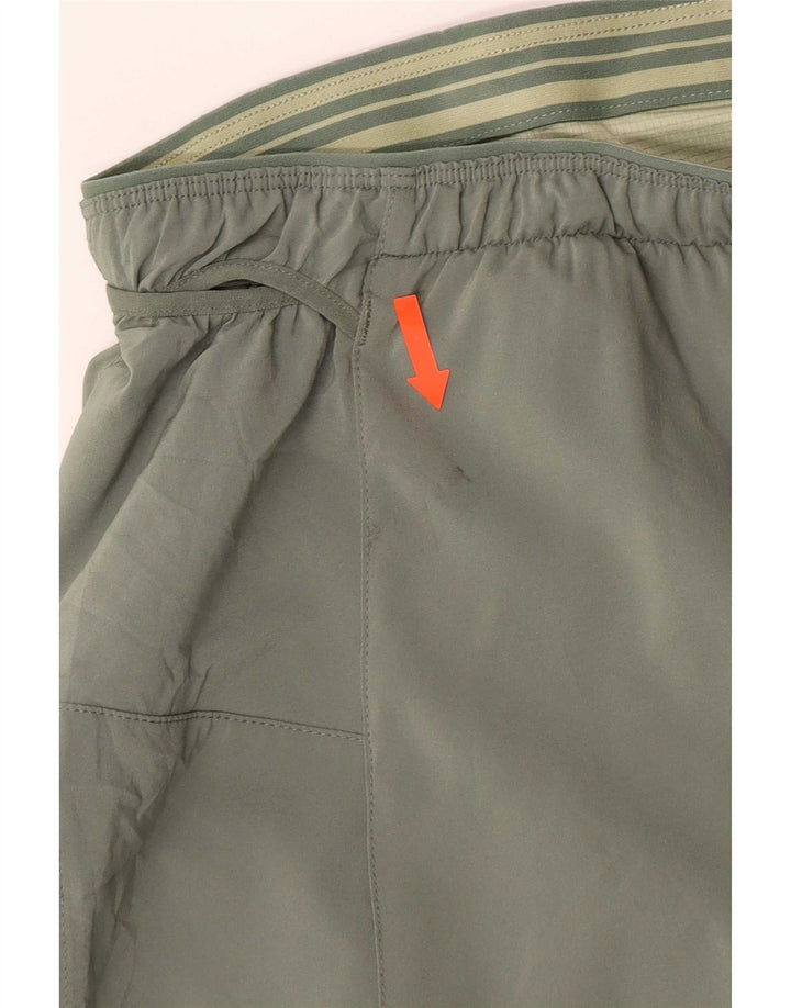 Pantaloni scurti sport Patagonia pentru femei UK 14 Large Kaki Poliester