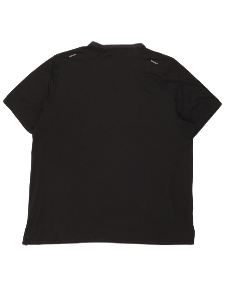 Tricou NIKE Dri Fit pentru bărbați Top XL Poliester negru
