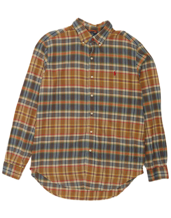 Polo Ralph Lauren Mens Classic Fit Shirt Large Multicoloured Check Cotton
