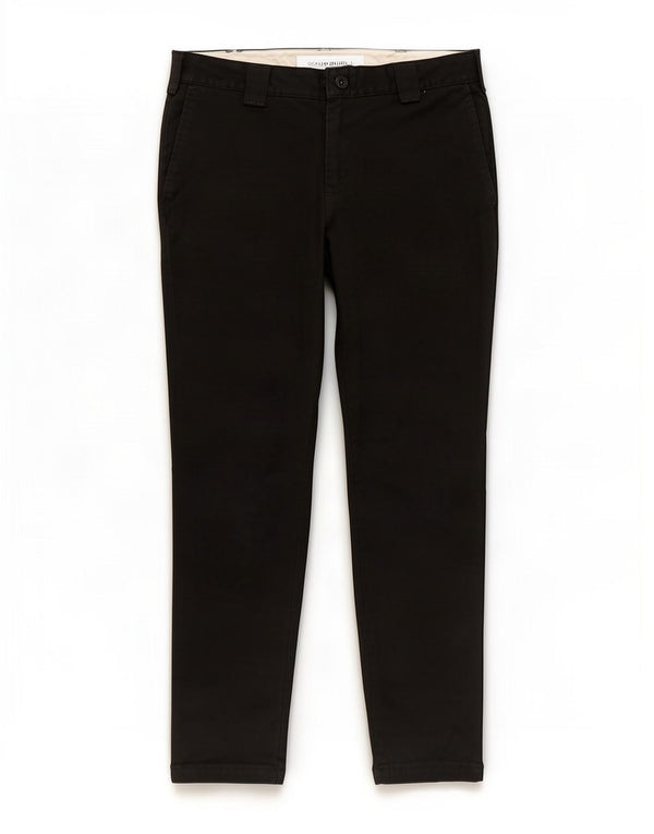 Pantaloni chino drepți pentru bărbați Dickies L34 L32 Poliester negru