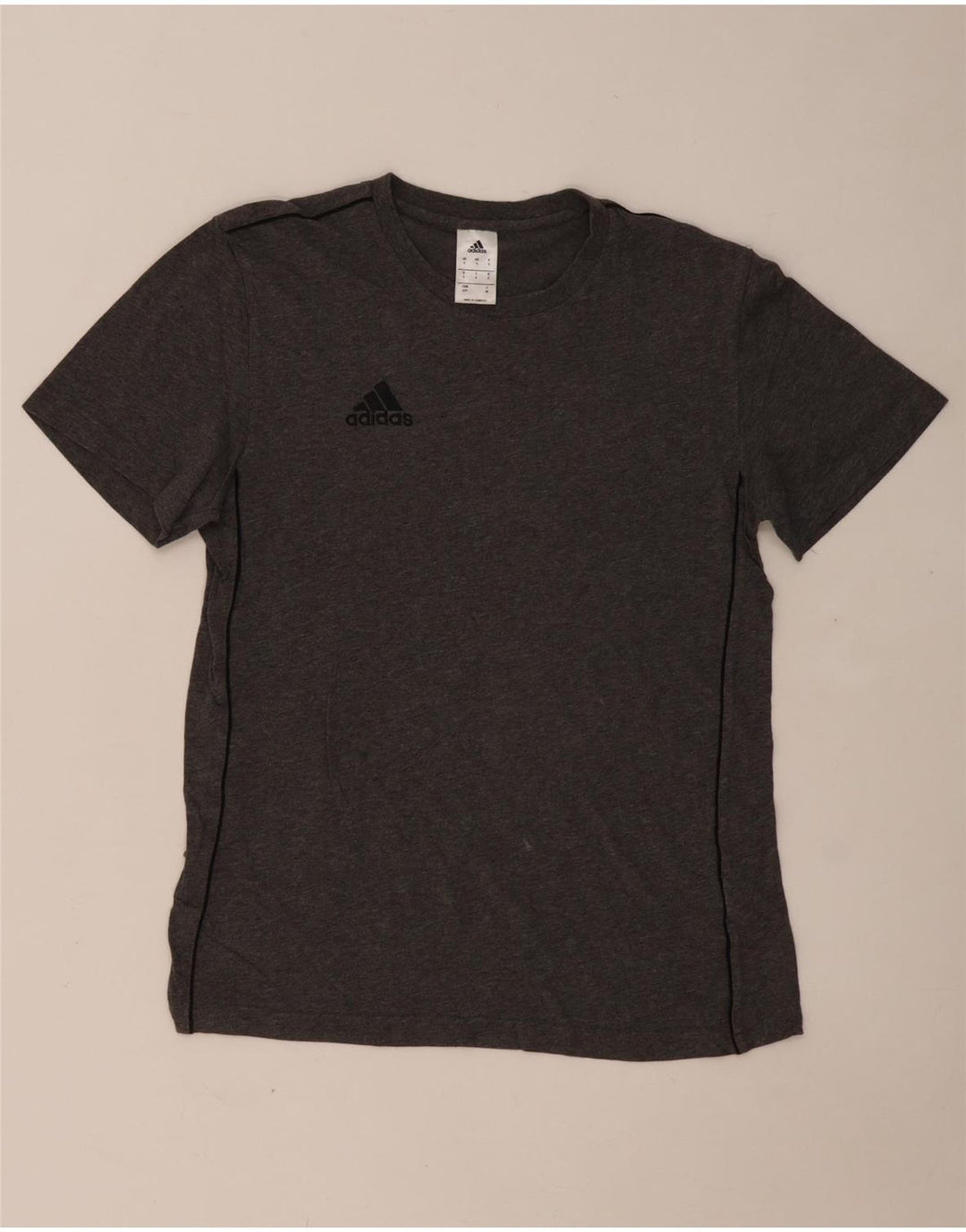 Tricou grafic ADIDAS pentru bărbați Top mic, gri, bumbac