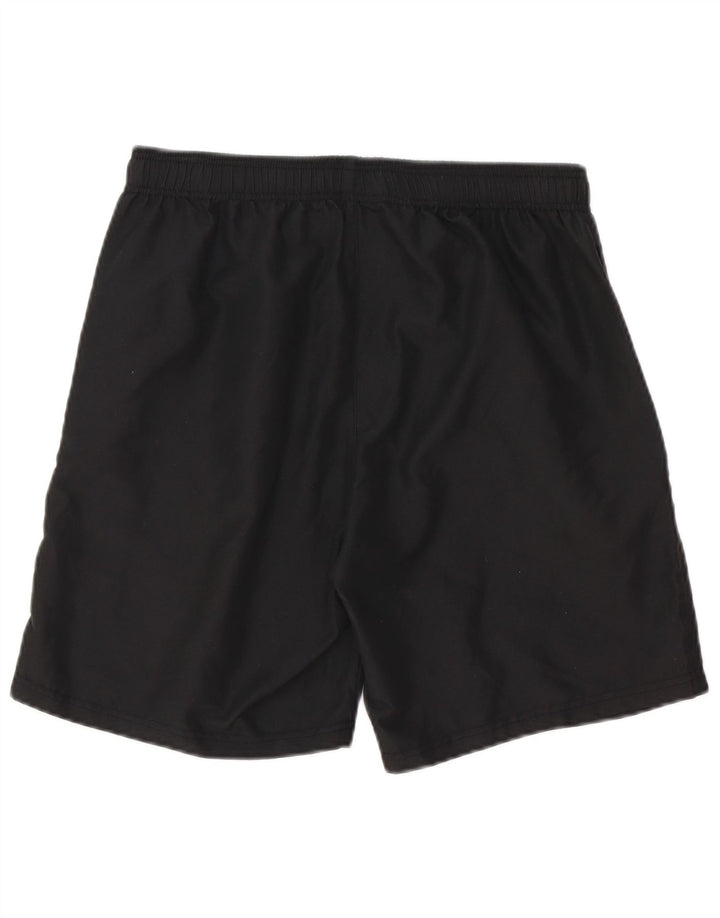 Pantaloni scurți sport grafic Kappa pentru bărbați, mari, negru, poliester