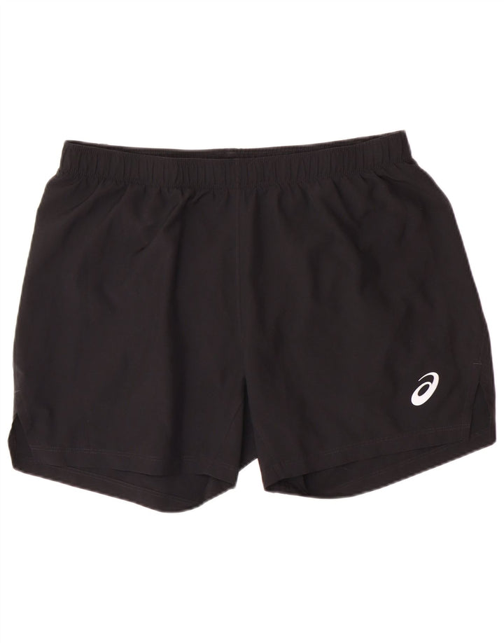 Pantaloni scurți sport ASICS pentru bărbați, mari, negru, poliester