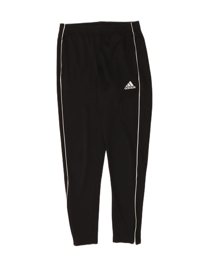 Pantaloni de trening Adidas pentru bărbați, poliester mediu negru