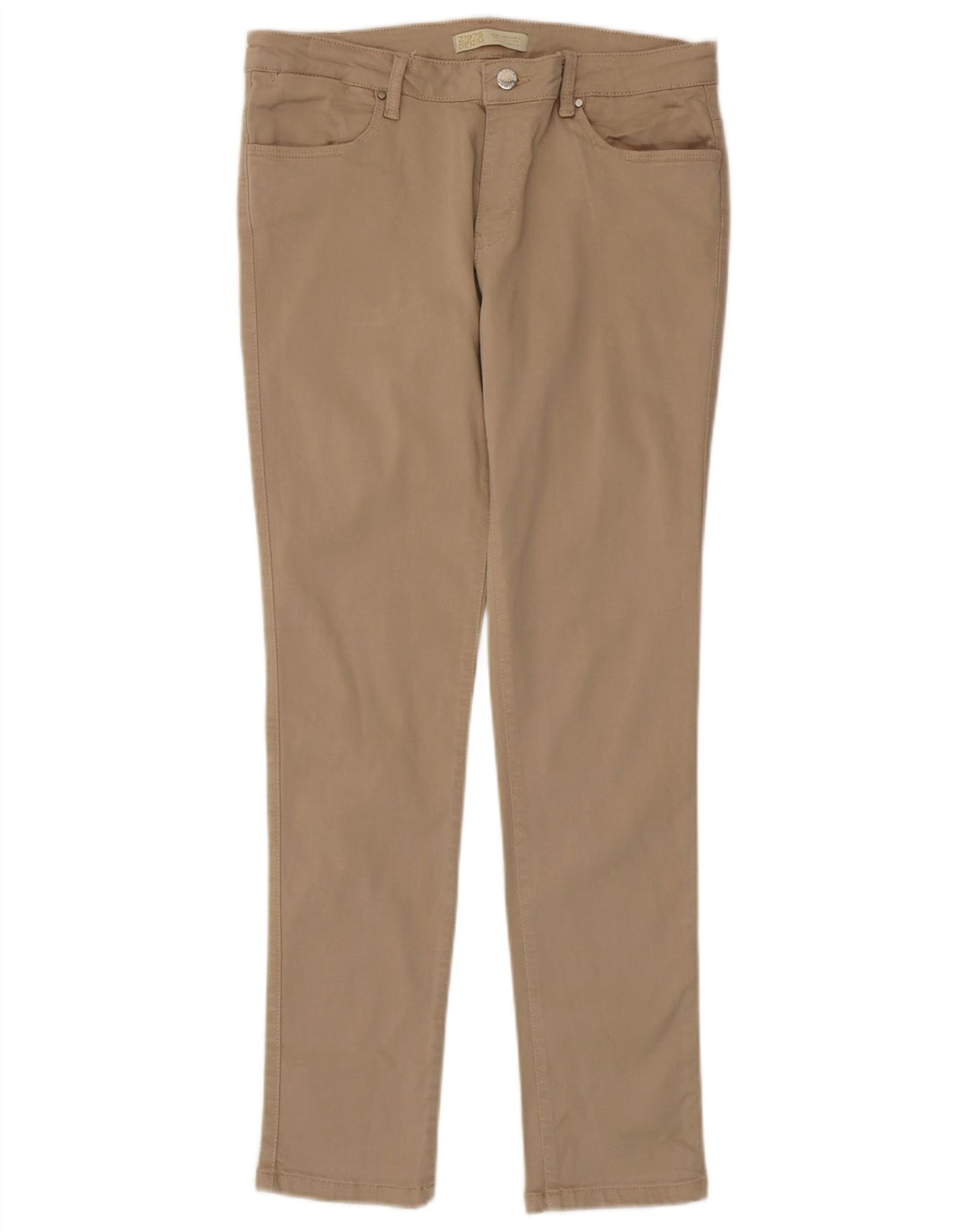 Blugi slim pentru femei Zara EU 44 XL W34 L30 Bej