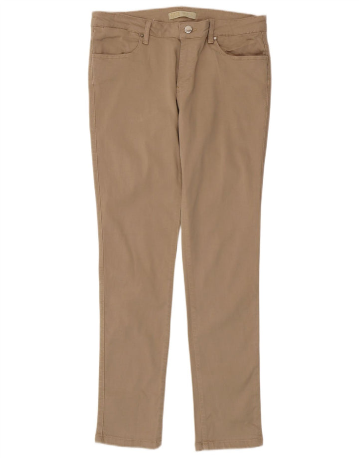 Blugi slim pentru femei Zara EU 44 XL W34 L30 Bej