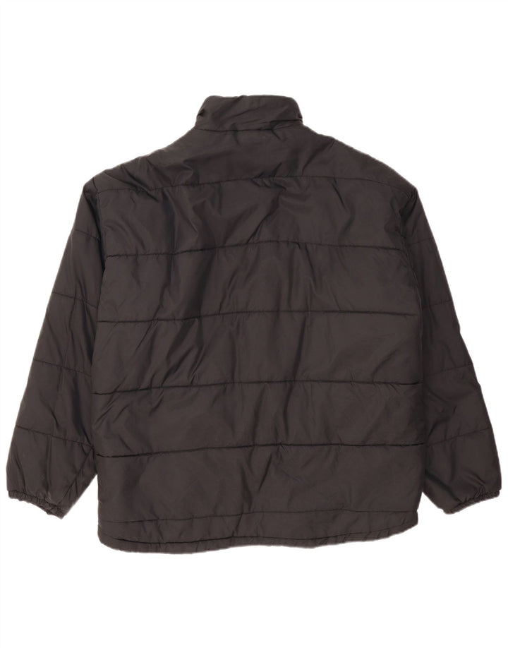 Jachetă căptușită pentru bărbați Kappa UK 40 Large Black