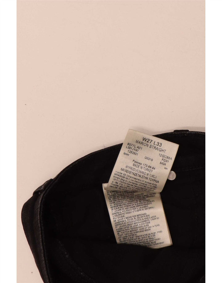 Blugi Lee Marion drepte pentru femei W27 L25 bumbac negru