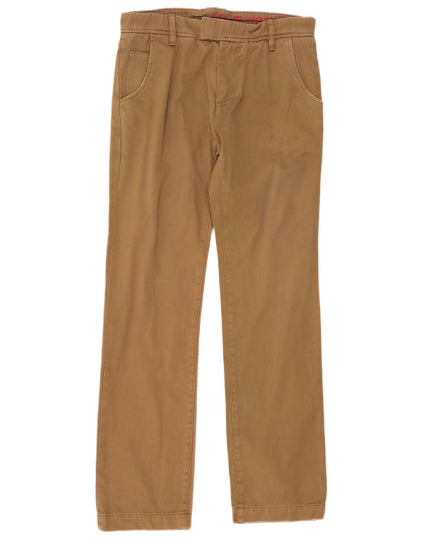 Pantaloni de costum pentru bărbați Guru L33 L33 maro bumbac