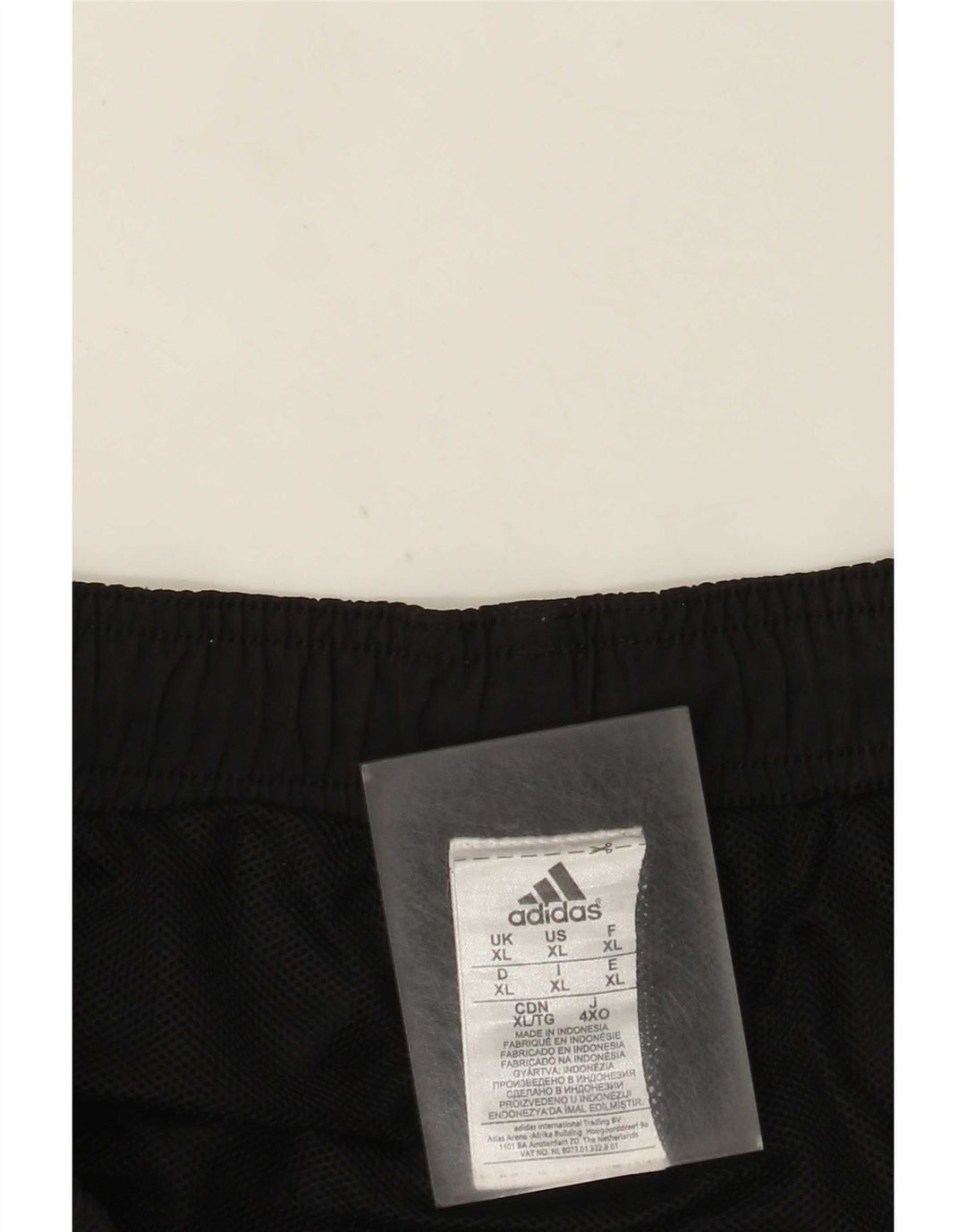 Pantaloni scurți sport pentru bărbați Adidas XL poliester negru