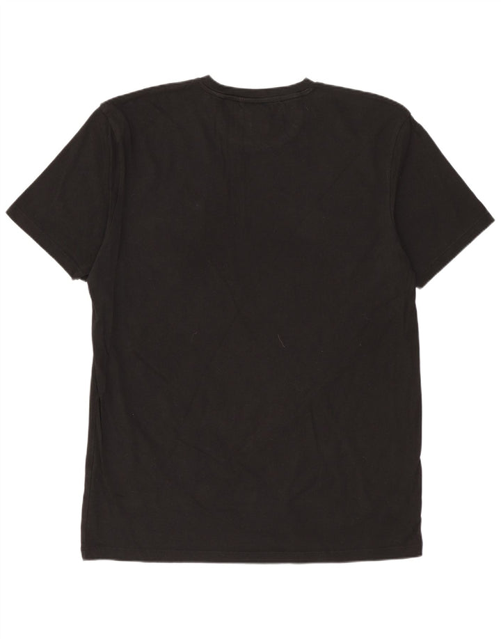 Tricou ZARA Bărbați Slim Fit Top XL Negru