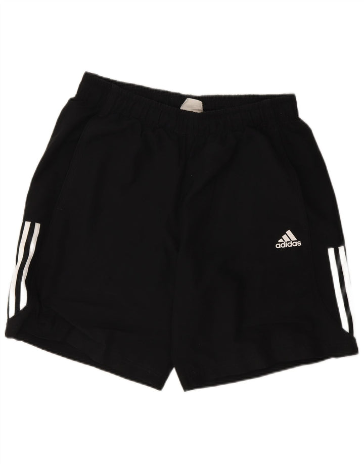 Pantaloni scurți sport pentru bărbați Adidas, poliester mediu negru