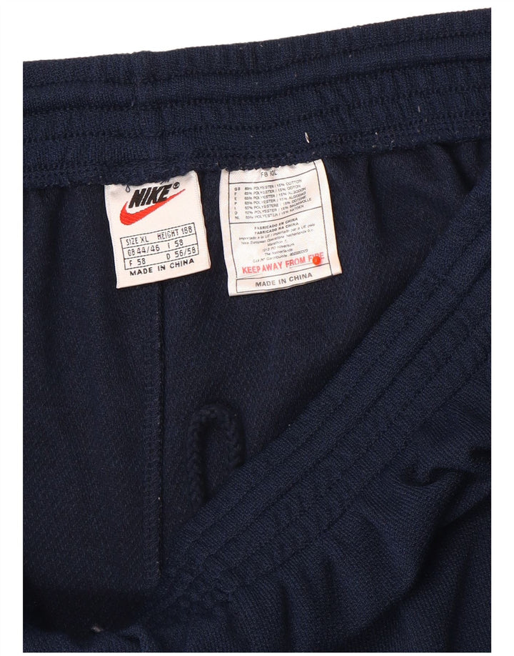 Pantaloni de trening Nike pentru bărbați XL bleumarin poliester