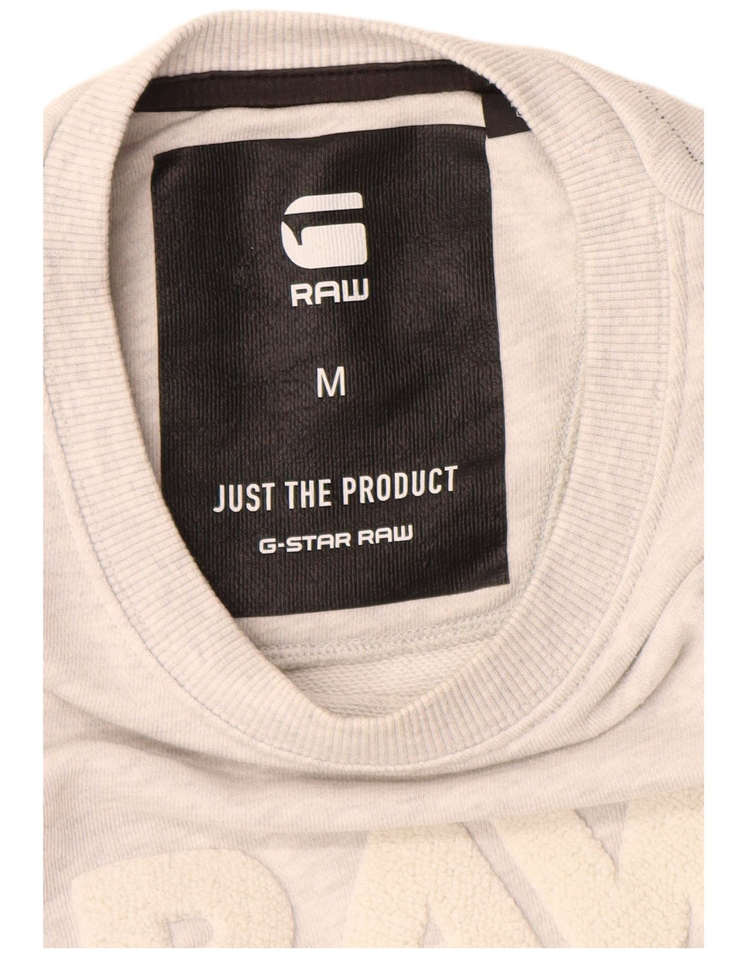 Pulover cu grafic pentru bărbați G-Star, gri mediu pete