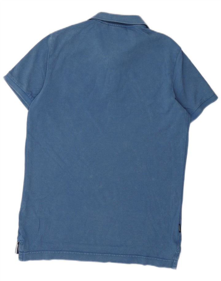 Tricou polo pentru bărbați Superdry, mare, albastru, bumbac