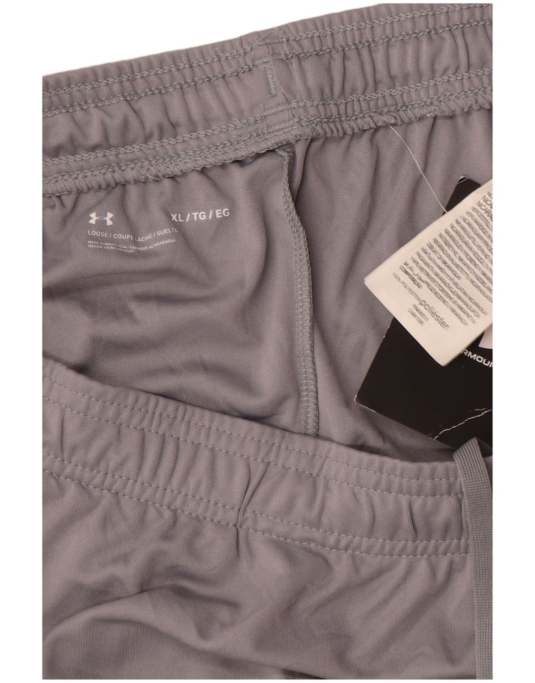 Pantaloni scurți sport grafic Under Armour XL poliester gri