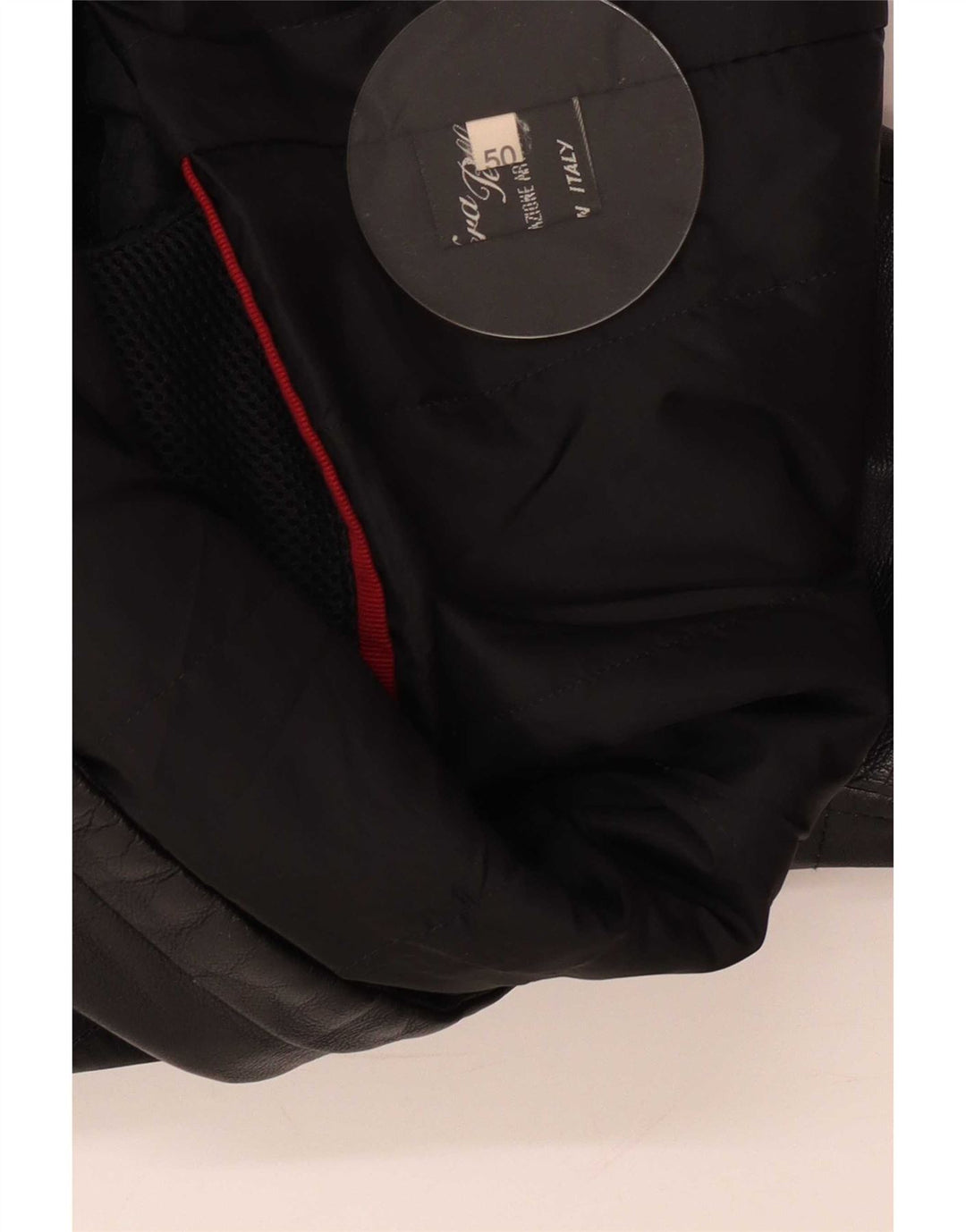 Jachetă de piele pentru bărbați John and Son's IT 50 Large Black