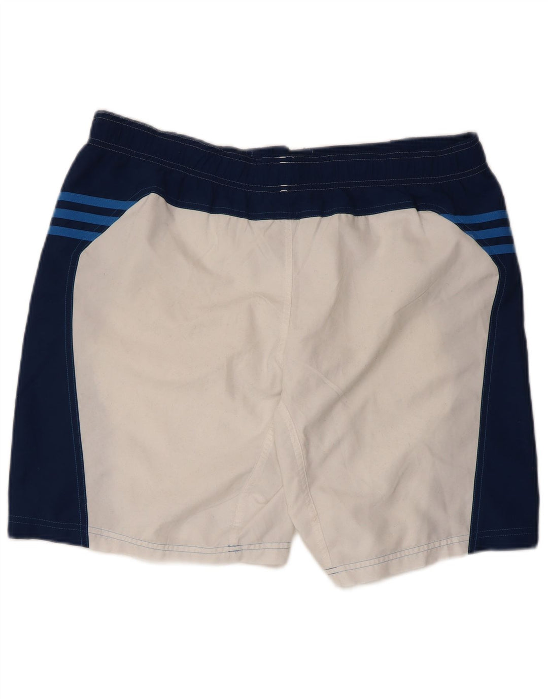 Pantaloni scurți de înot grafic pentru bărbați Adidas, mari, alb, din poliester