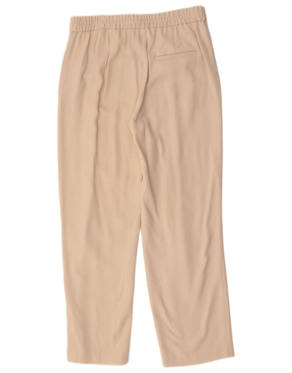 Massimo Dutti Pantaloni chino pentru femei cu talie înaltă EU 40 Medium W30 L28 Bej