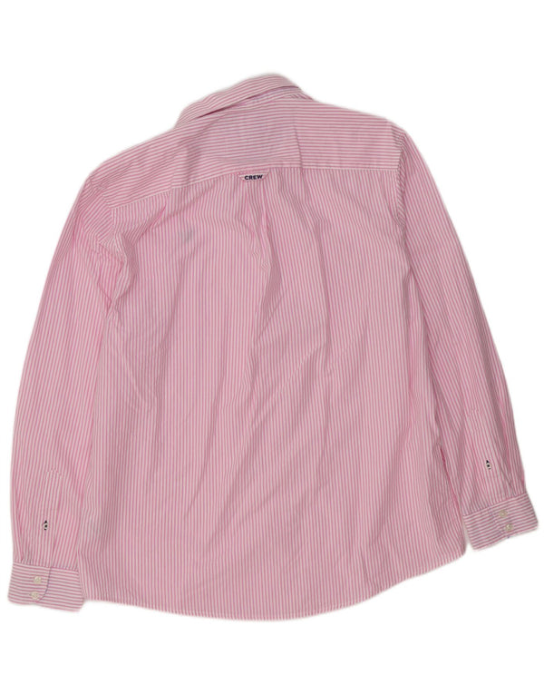 Crew Clothing Cămașă clasică pentru bărbați XL, bumbac cu dungi roz