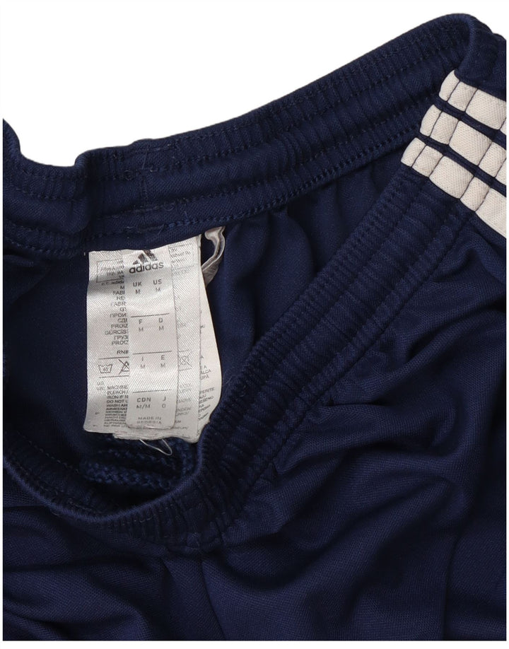 Pantaloni scurți sport adidas Climalite pentru bărbați, poliester mediu albastru