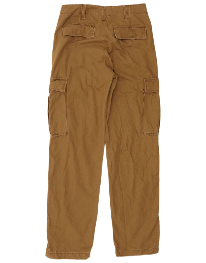 Pantaloni cargo drepti pentru bărbați Levi's W30 L32 bumbac kaki