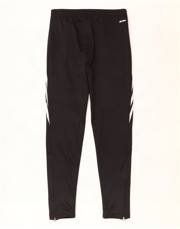 Pantaloni de trening Adidas Climalite pentru bărbați, poliester mediu negru