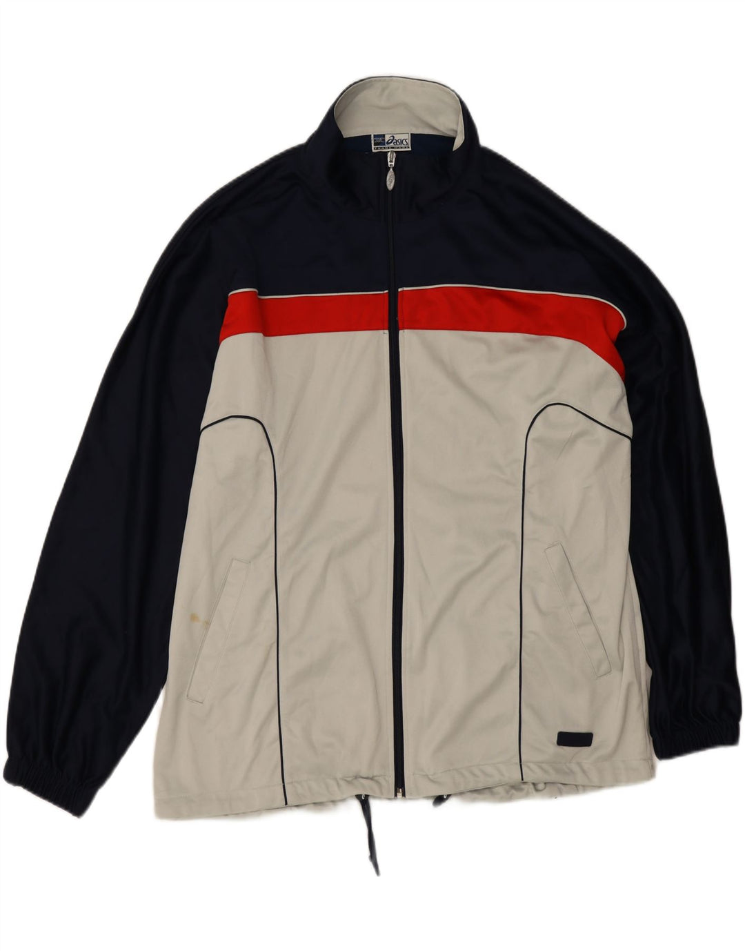Jachetă de trening pentru bărbați Asics, 2XL, gri, poliester color bloc
