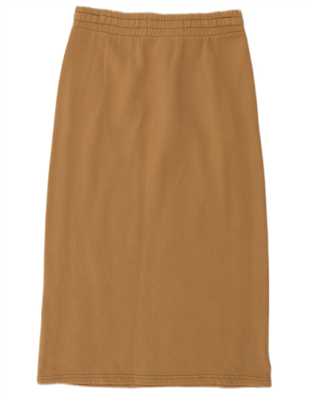 Fusta Midi Benetton pentru femei Medium W28 Bej Bumbac