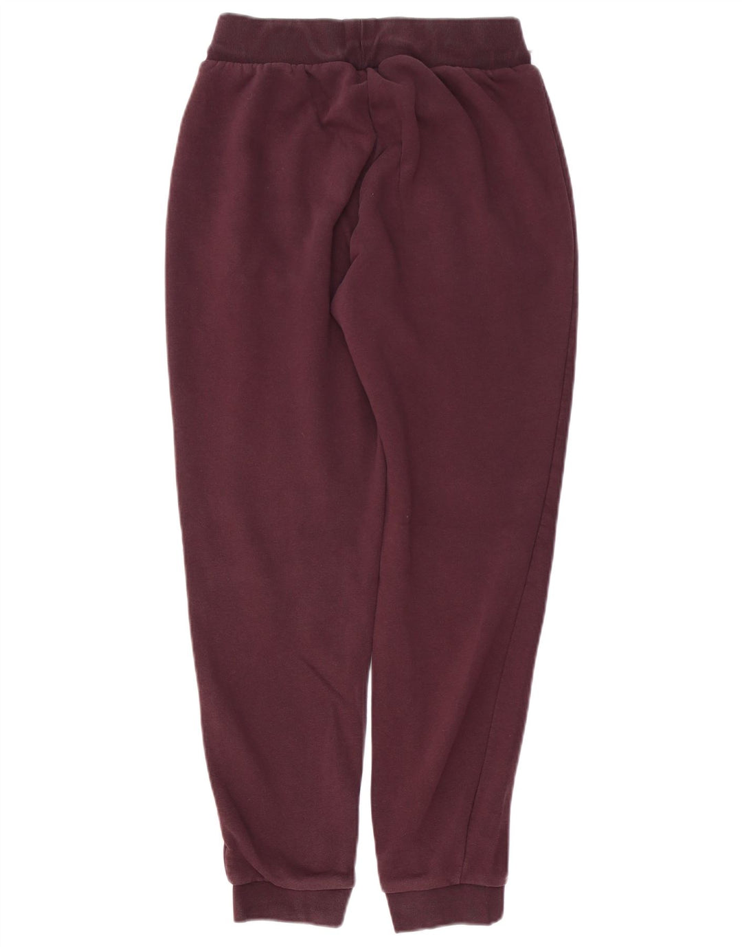 Pantaloni de trening pentru femei ADIDAS Joggeri UK 10 Bumbac Burgundy mic