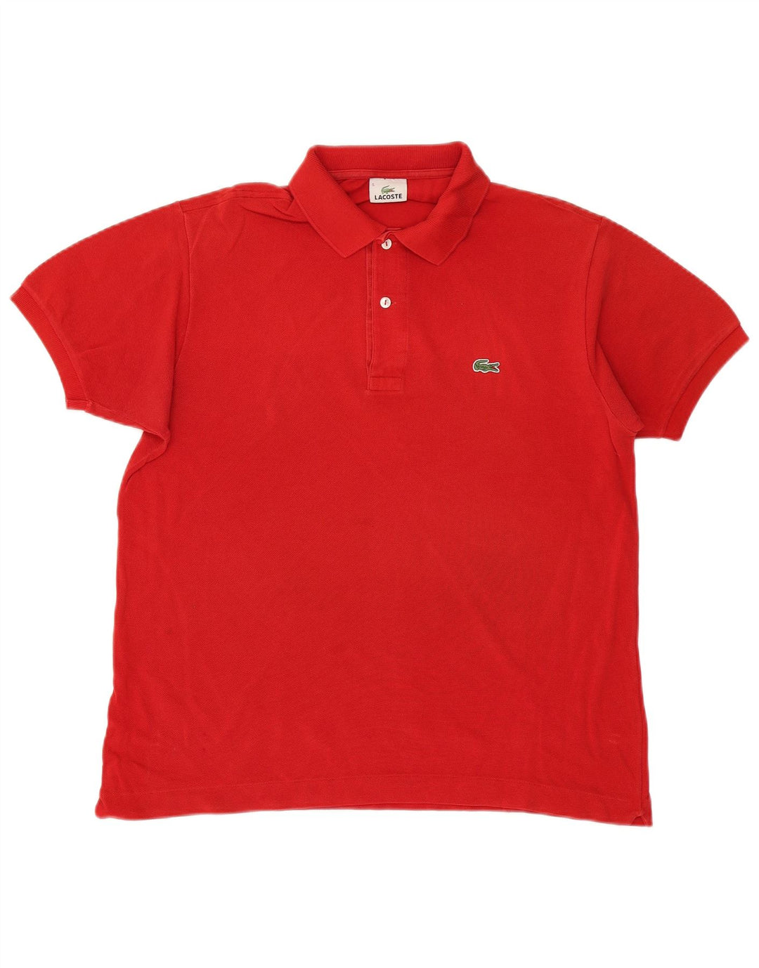 Tricou polo pentru bărbați LACOSTE Mărimea 5, bumbac roșu mare