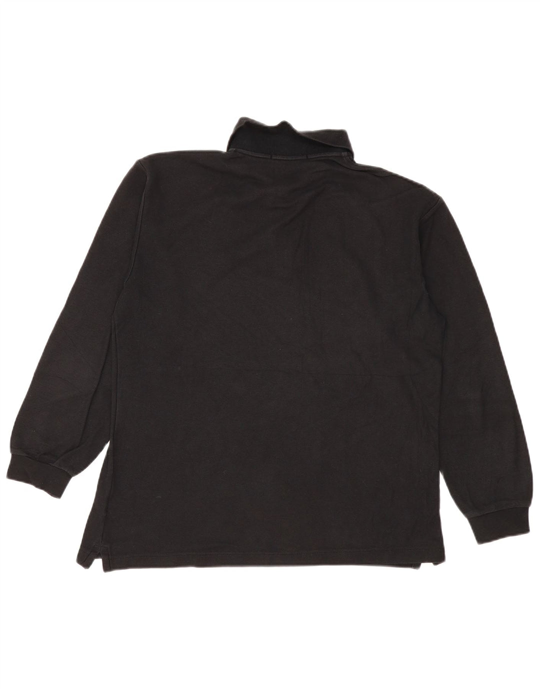 Tricou polo Fila Bărbați cu mânecă lungă IT 50 Bumbac Negru Mediu