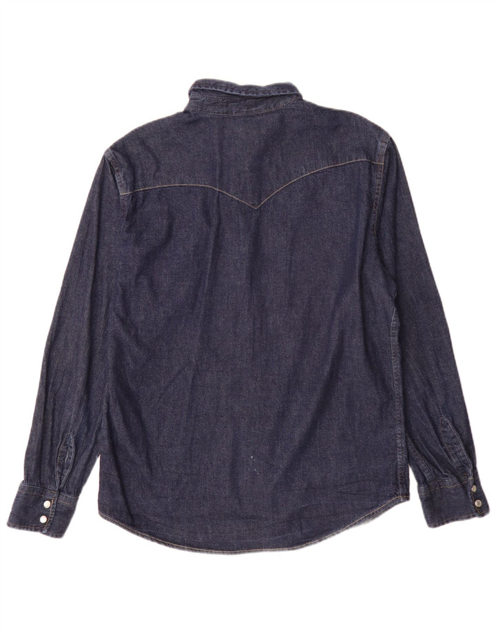 Cămașă Levi's pentru bărbați, cu ajustare standard, din denim, albastru mediu clasic