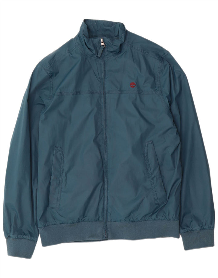 Jachetă de ploaie Timberland Bomber pentru bărbați UK 40 Poliester albastru mare