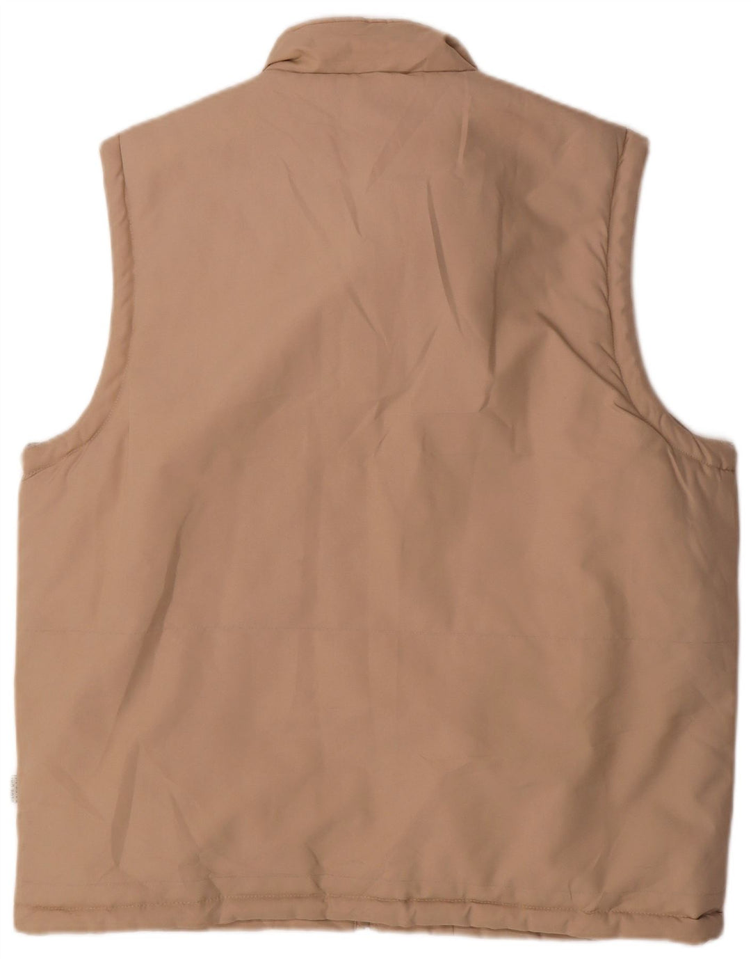 Gilet vintage pentru bărbați, UK 42 XL, poliester bej