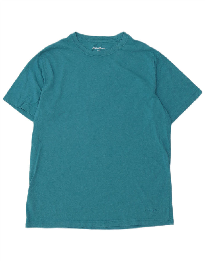 EDDIE BAUER Tricou Bărbați Top Mare Bumbac Albastru